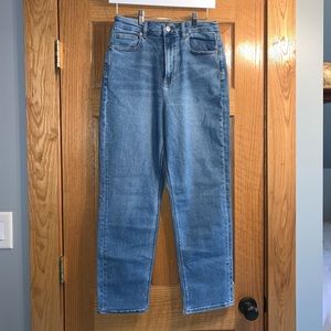 AE Curvy Stretch Mom Jeans